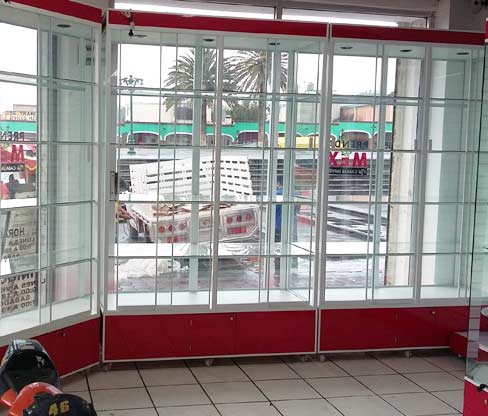 Venta de Fabricación especial de aparadores de tiendas comerciales